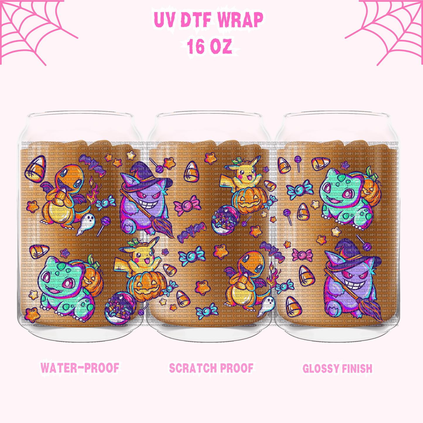 POKE SPOOKS- UV DTF