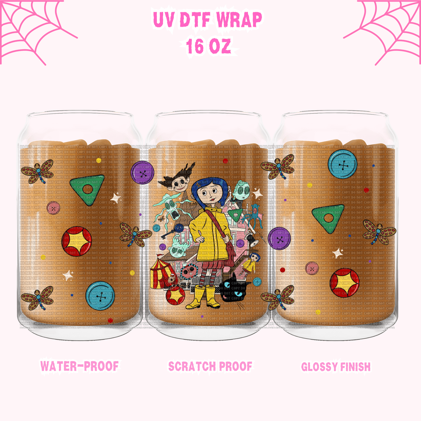CORALINE UV DTF