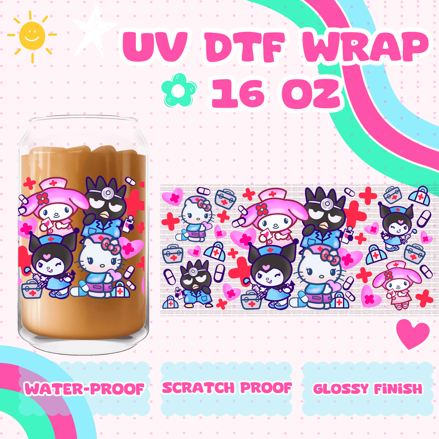 NURSES KAWAII-UVDTF