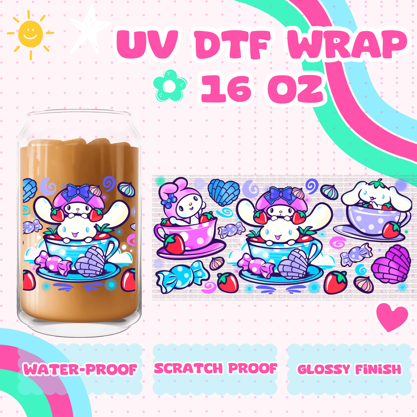 MEL AND CINN CONCHAS-UVDTF