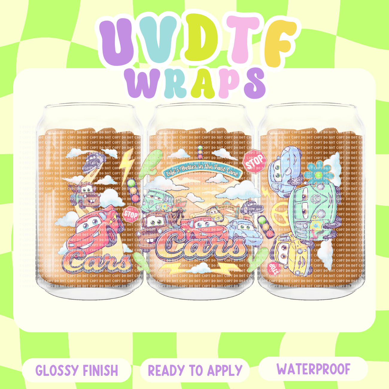 Pastel cars