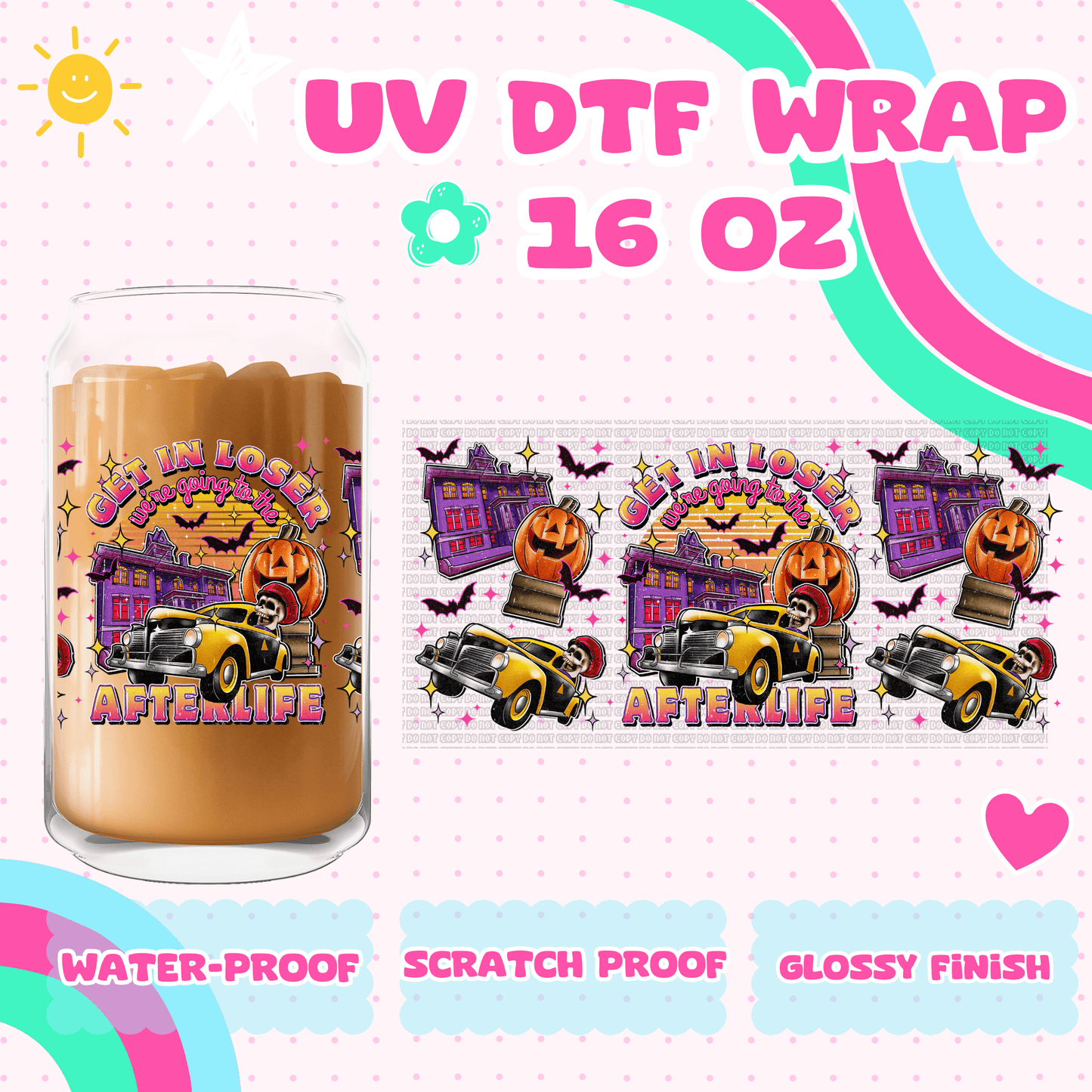 GET IN LOSER!- UV DTF