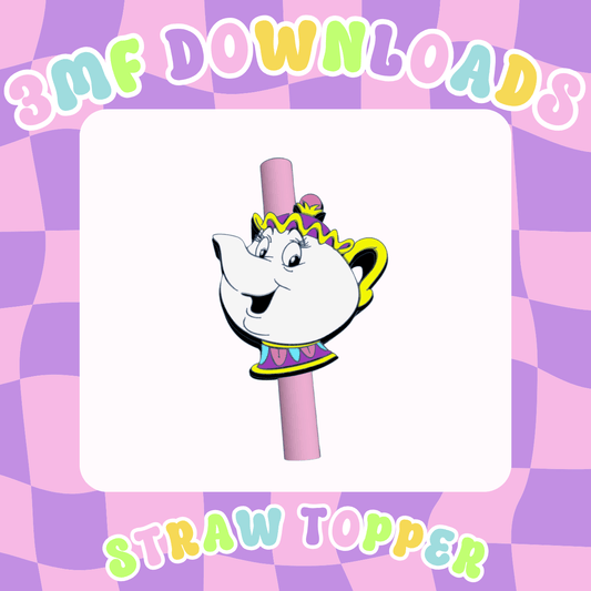 #004 STRAW TOPPER