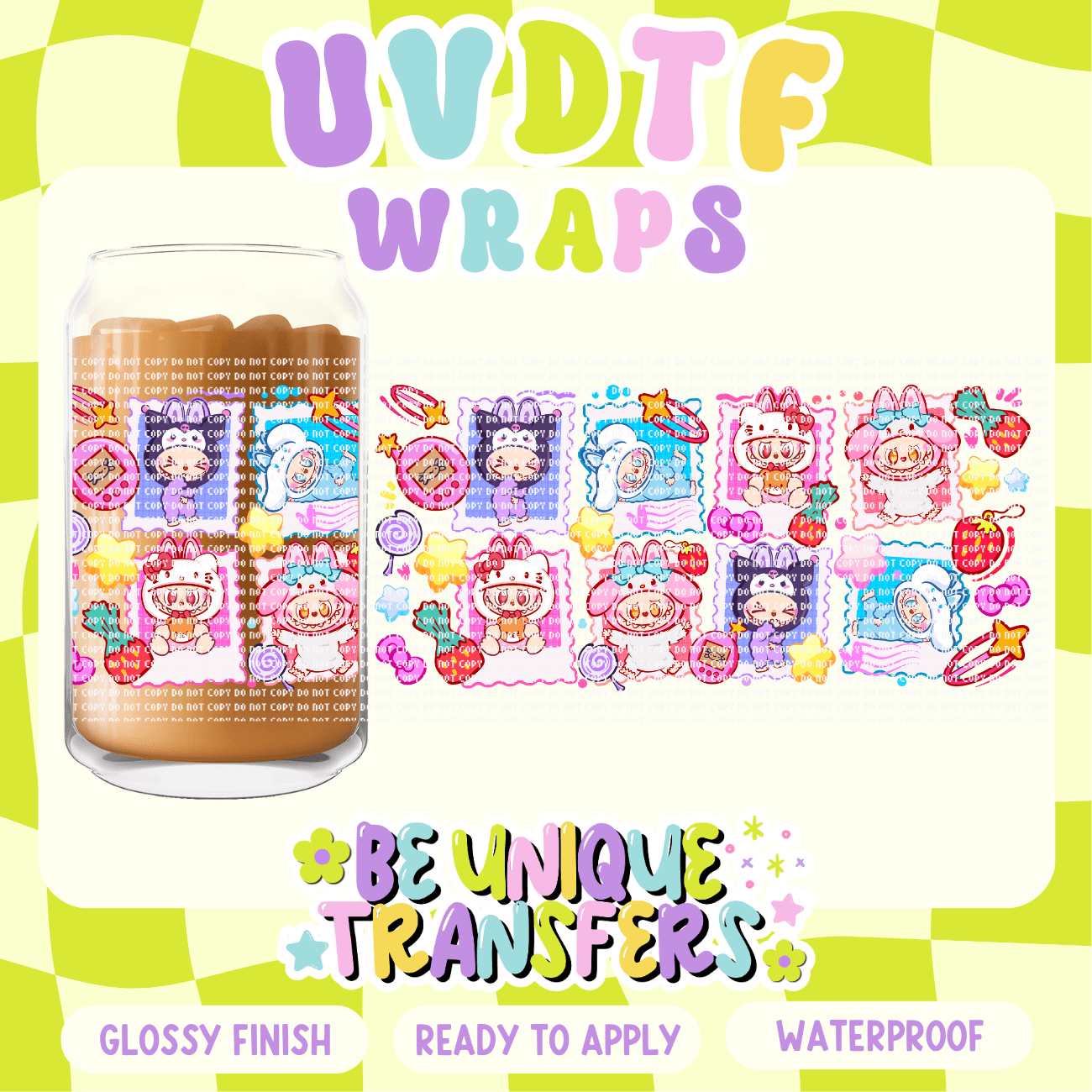 Exclusive kawaii stamps