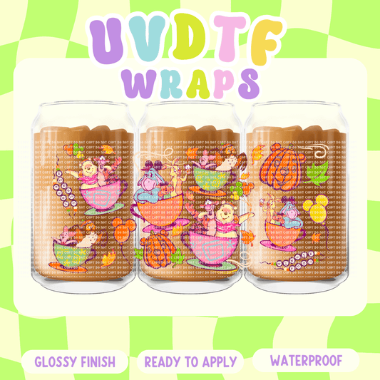 FALL POOH CUPS