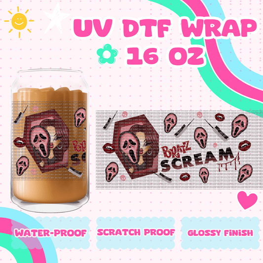 UV DTF- SCREAM BABEZ