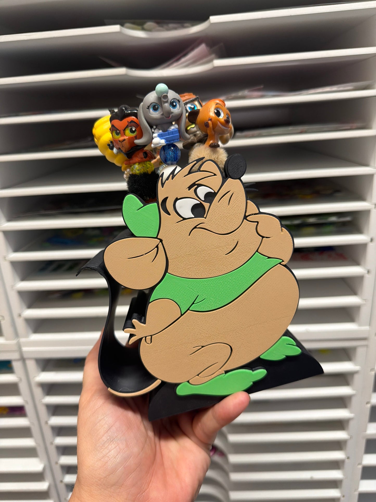 Mouse pen holder