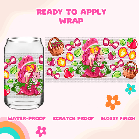 UV DTF- STRAWBERRY PICNIC