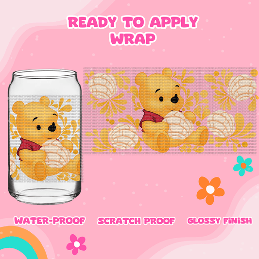 UV DTF POOH CONCHAS