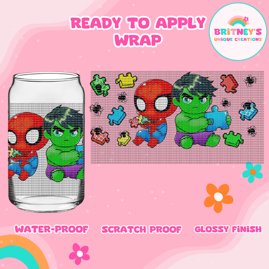 UV DTF-AUTISM AVENGERS