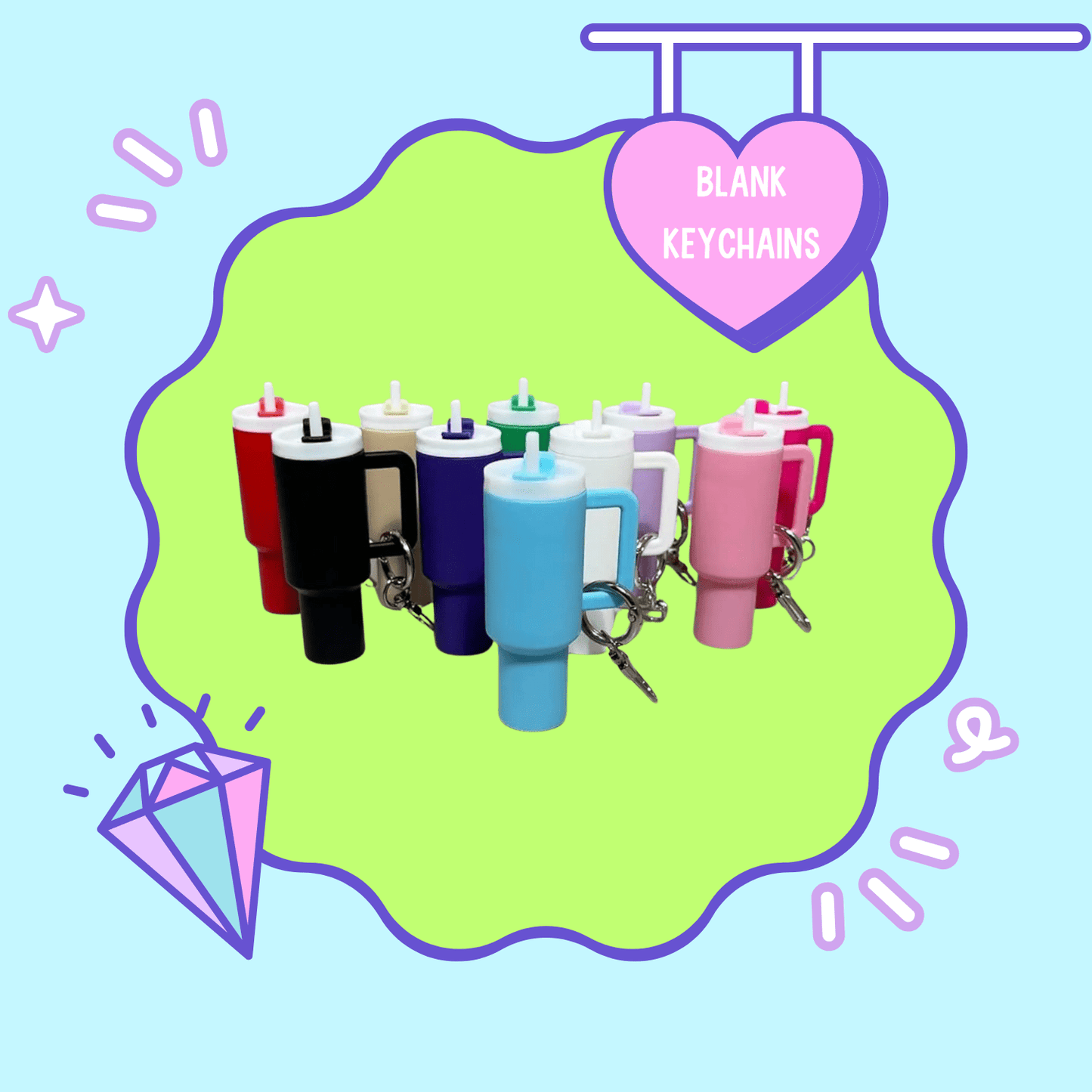 BLANK STANLEY KEYCHAIN