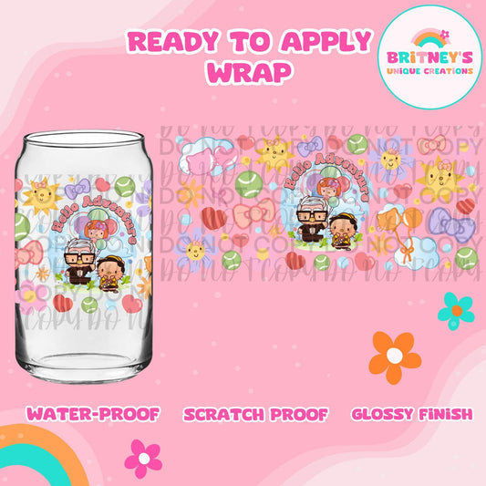 UV dtf | glass can wrap |  libbey glass wrap| up HK