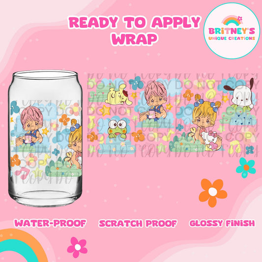 UV dtf | glass can wrap |  libbey glass wrap| precious moments hk