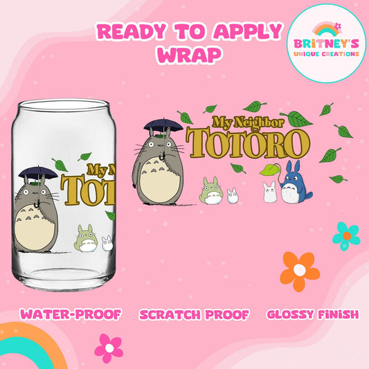 UV dtf | glass can wrap |  libbey glass wrap~ toto