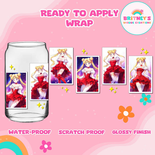 UV dtf | glass can wrap |  libbey glass wrap| moon cards