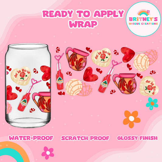 UV dtf | glass can wrap |  libbey glass wrap~Jarritos